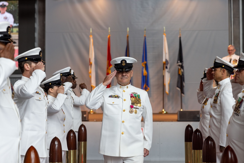 Command Master Chief Mussett's Retirement Ceremony