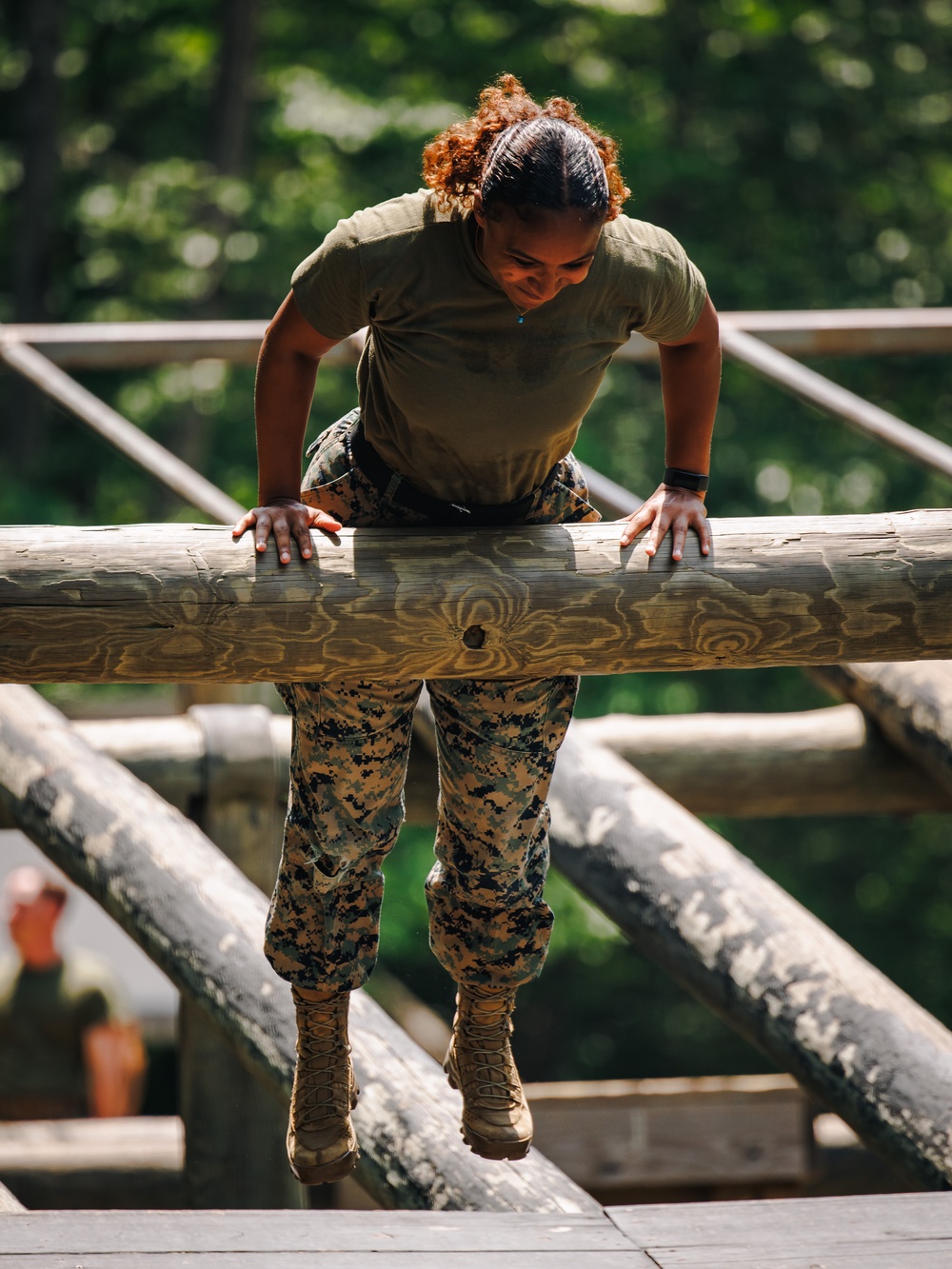 Force Fitness Instructor Course 3-25 conducts obstacle course demo