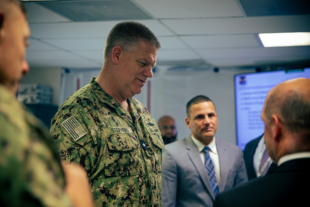 DC3 Hosts Rear Admiral Jonathan Stephens