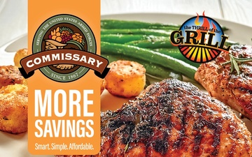 Patrons can enjoy ‘Thrill of the Grill’ with hot summertime savings through the June 16 - 29 Commissary Sales Flyer