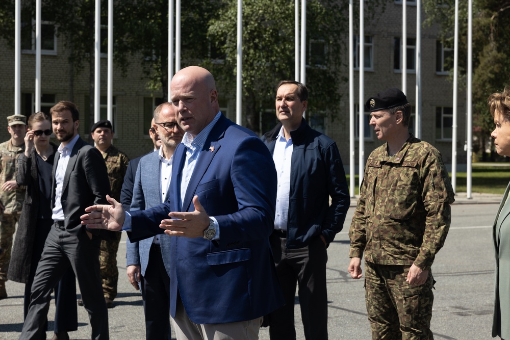 U.S. Ambassador to NATO Matthew G. Whitaker Visits Adazi