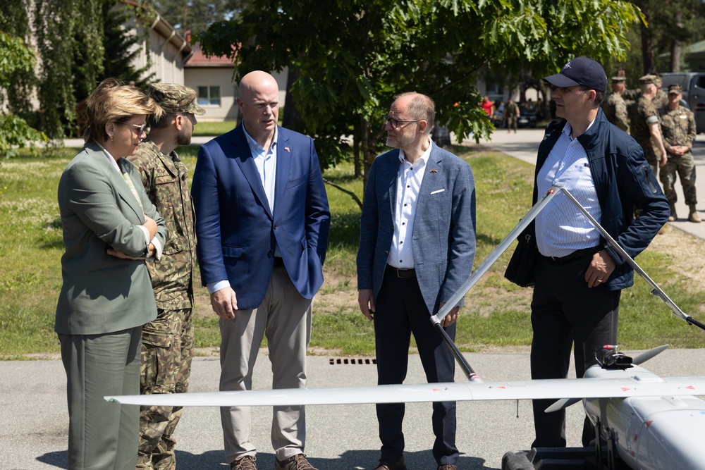 U.S. Ambassador to NATO Matthew G. Whitaker Visits Adazi