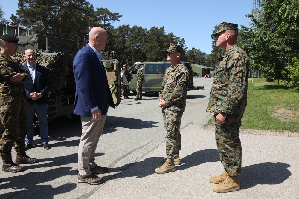 U.S. Ambassador to NATO Matthew G. Whitaker Visits Adazi