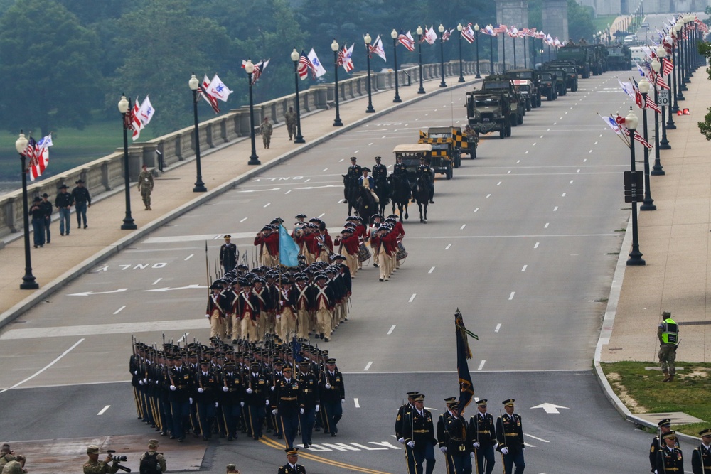 Army 250th Birthday Parade