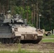 U.S. soldiers in Poland advance their Bradley Fighting Vehicle battlefield skills