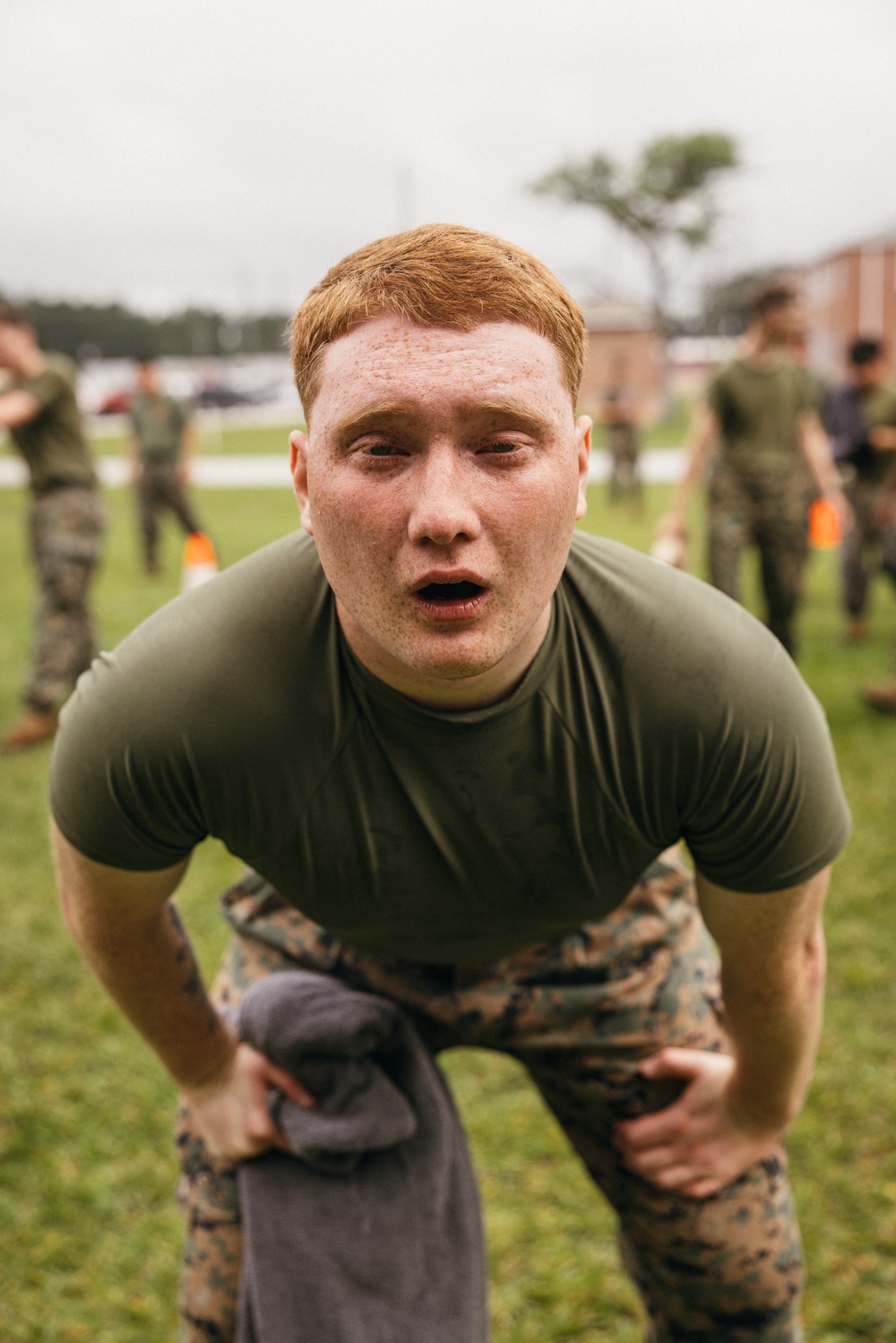 H&amp;S Bn Area Guard Force OC Spray Training