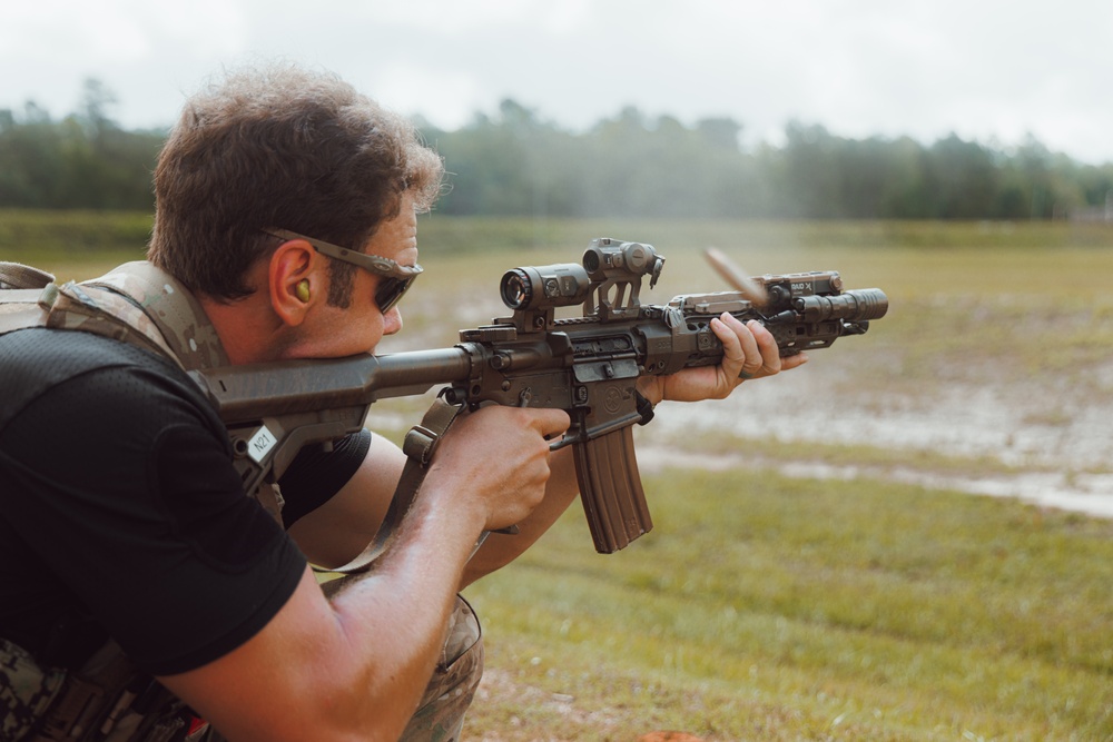Army Marksmanship Unit Trains 75th Ranger Regiment in Mid-Range Lethality