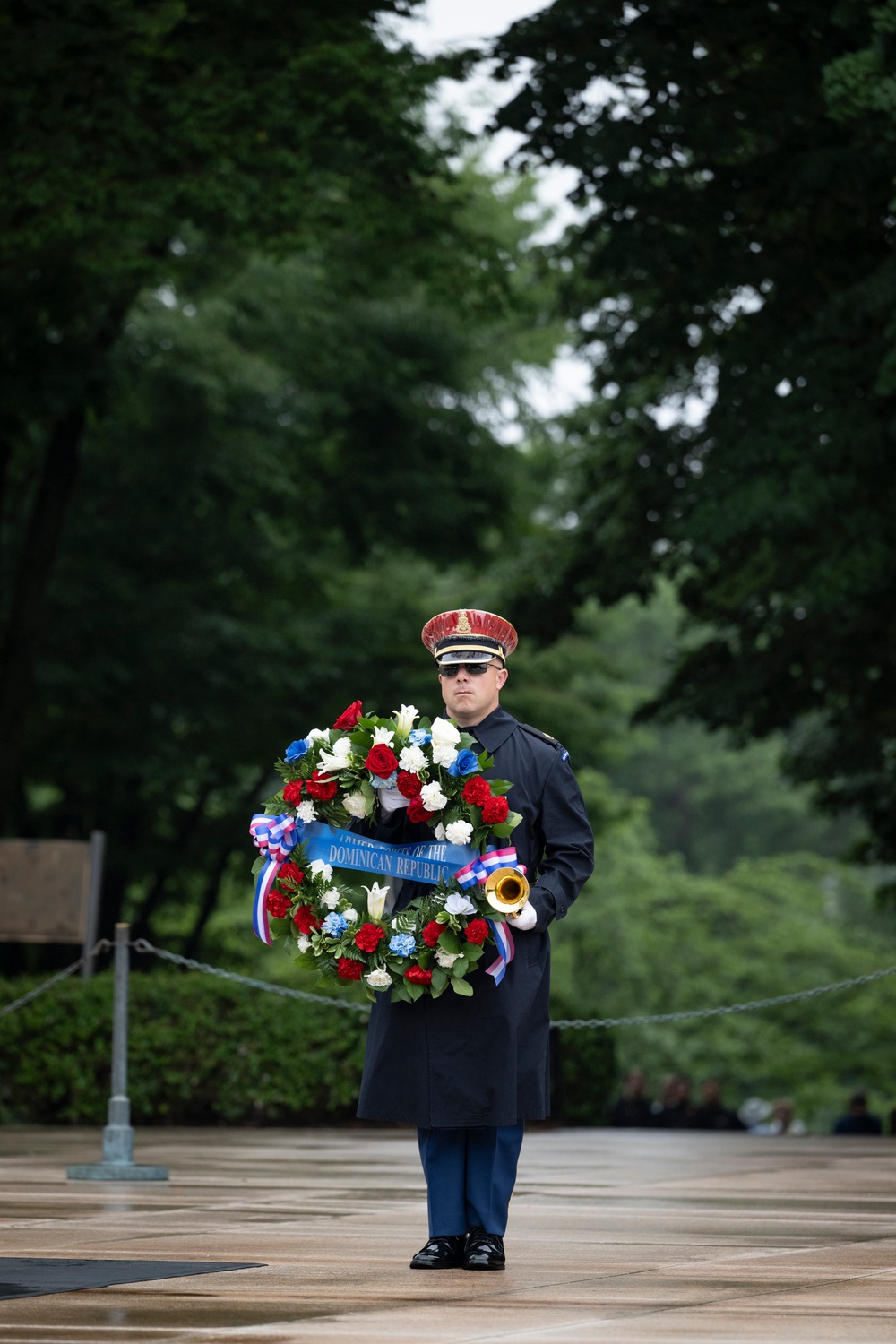 Minister of Defense of the Dominican Republic Lt. Gen. Carlos Antonio Fernández Onofre Visits Arlington National Cemetery