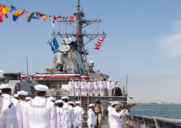 USS Stethem observes namesake memorial ceremony
