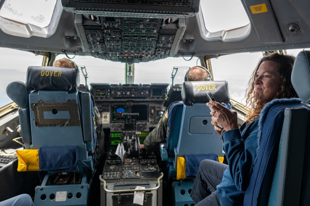 Honorary Commanders fly high with 3rd AS