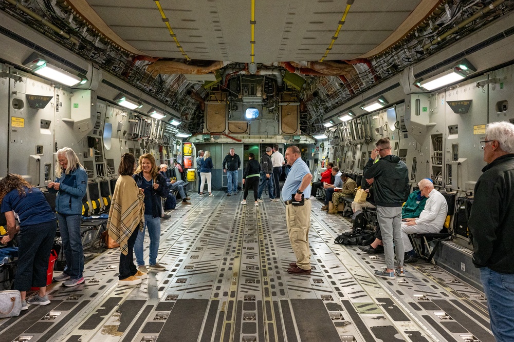 Honorary Commanders fly high with 3rd AS
