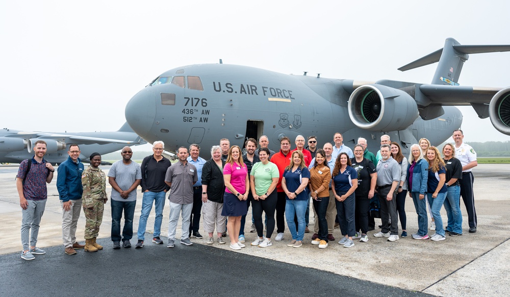 Honorary Commanders fly high with 3rd AS