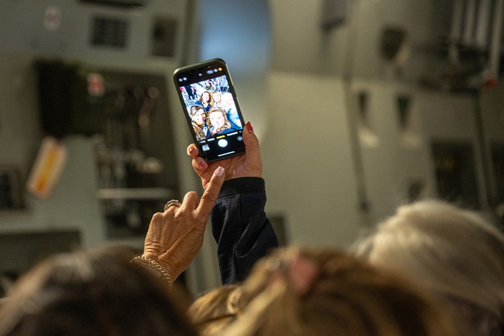Honorary Commanders fly high with 3rd AS
