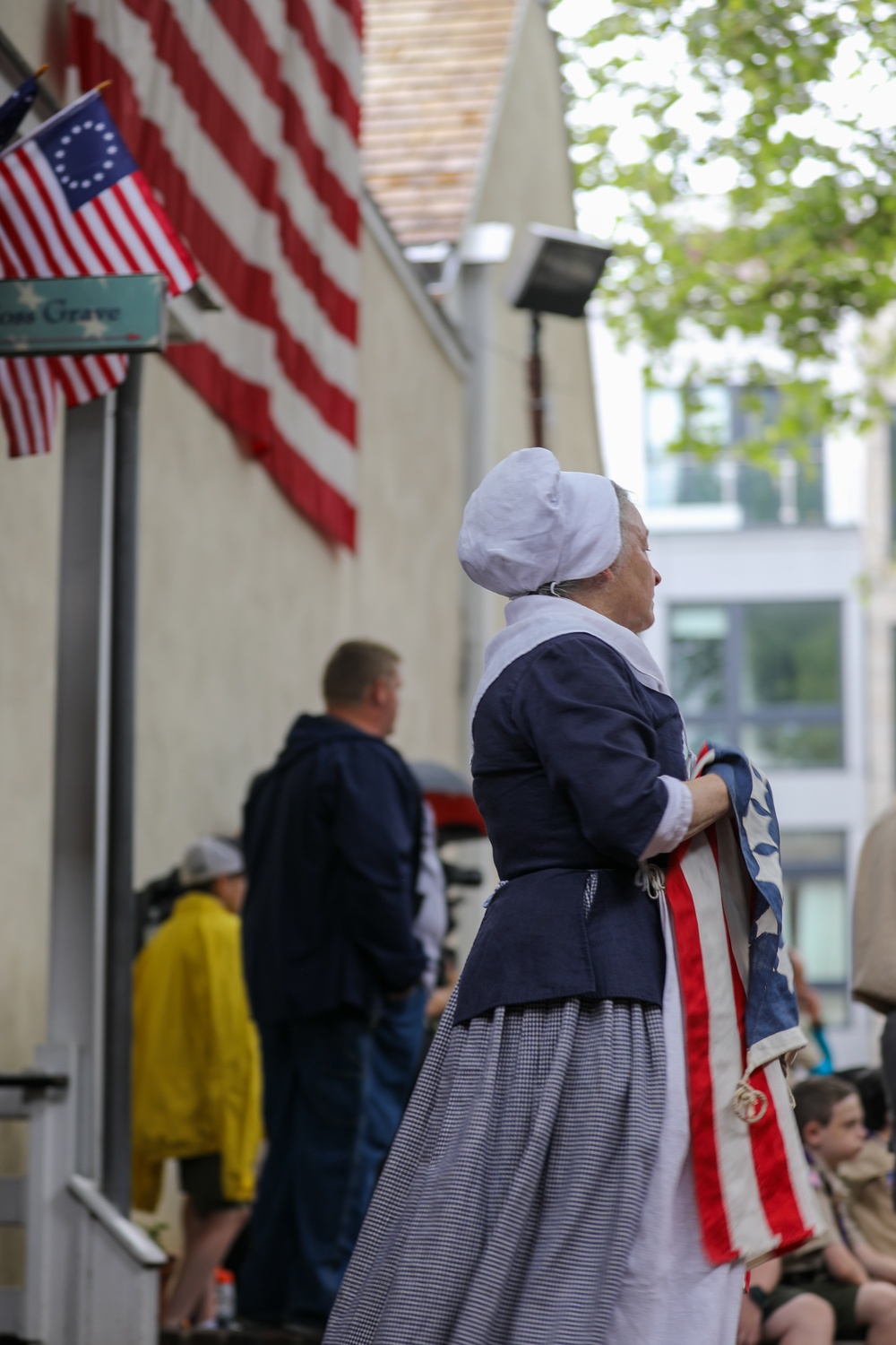 Army Reserve general honors ‘Old Glory’ at U.S. Flag’s birthplace