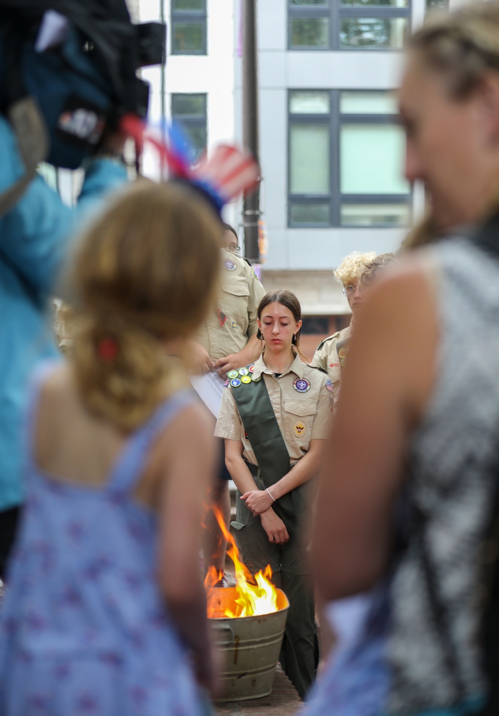 Army Reserve general honors ‘Old Glory’ at U.S. Flag’s birthplace