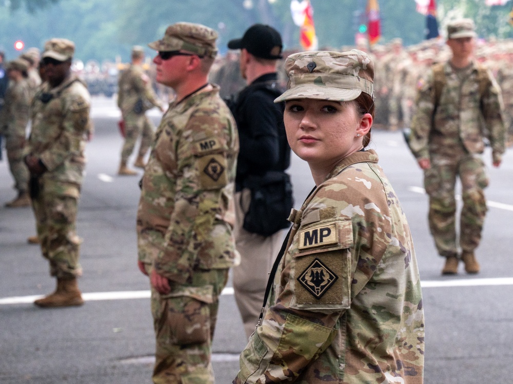 Mississippi Army National Guard supports 250th Army Birthday parade