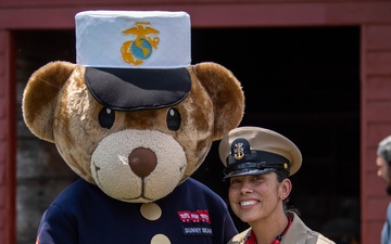 USS John C. Stennis (CVN 74) CMC attends Toys for Tots event