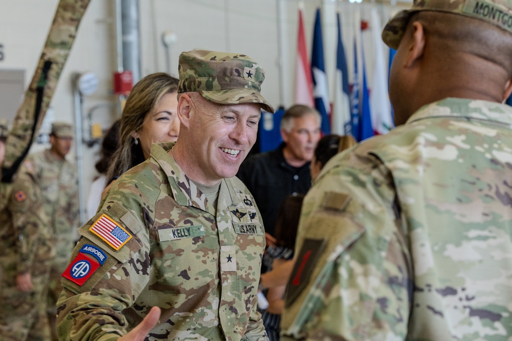 13th Armored Corps Sustainment Command hosts Change of Command