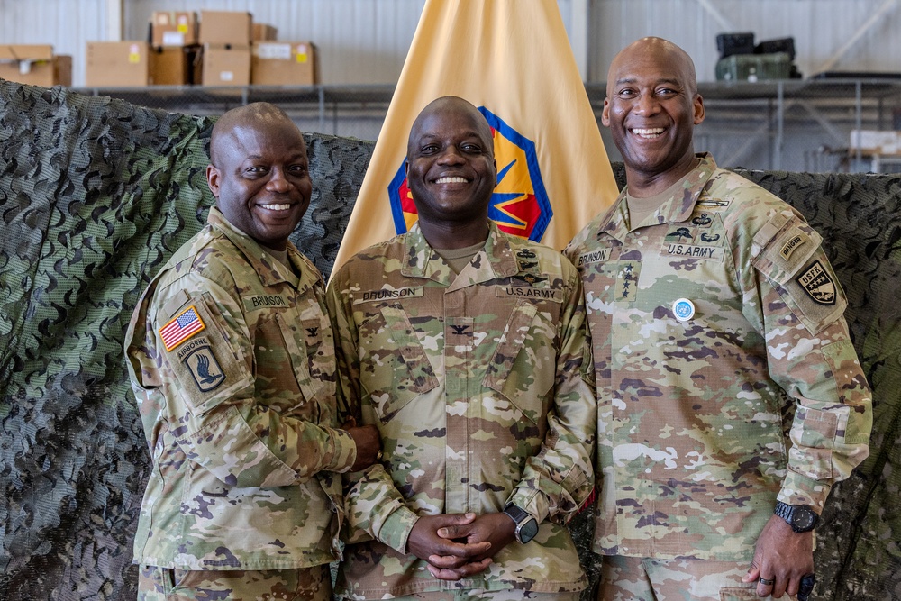 13th Armored Corps Sustainment Command welcomes Col. LaHavie Brunson