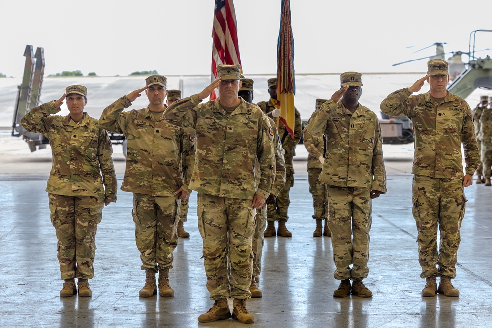 13th Armored Corps Sustainment Command hosts Change of Command