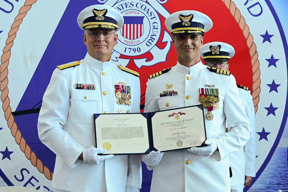 Sector St. Petersburg Change of Command and Retirement 2025