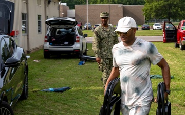 CNRC sets up for a Command Picnic