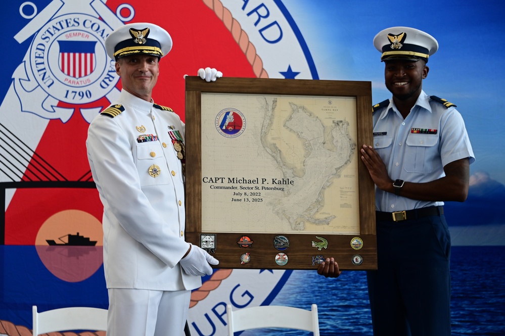 Sector St. Petersburg Change of Command and Retirement 2025