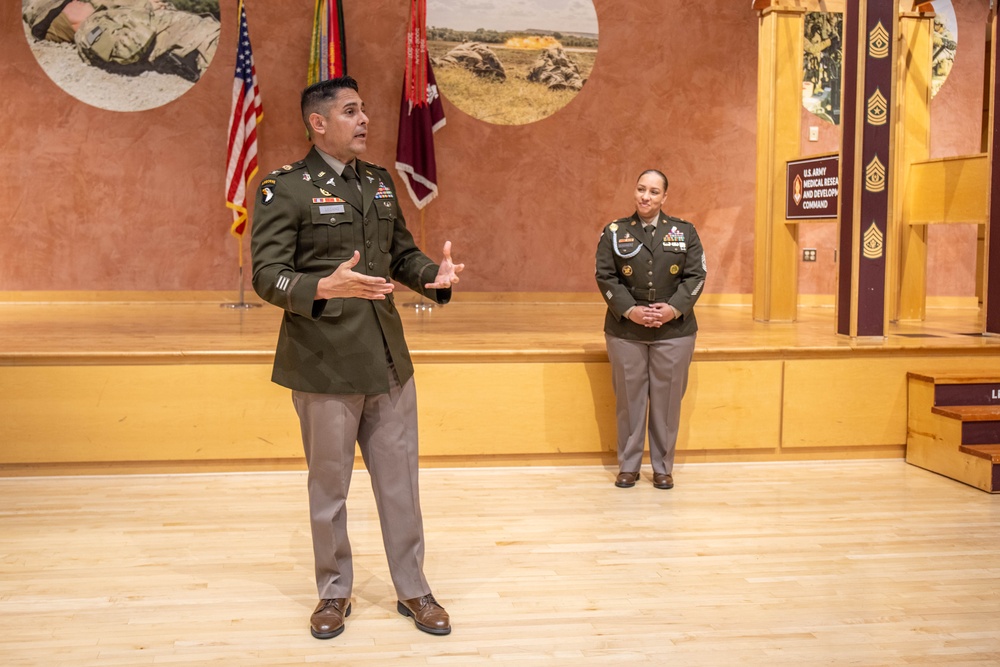 WRAIR holds NCO Induction Ceremony and celebrates Army’s 250th birthday