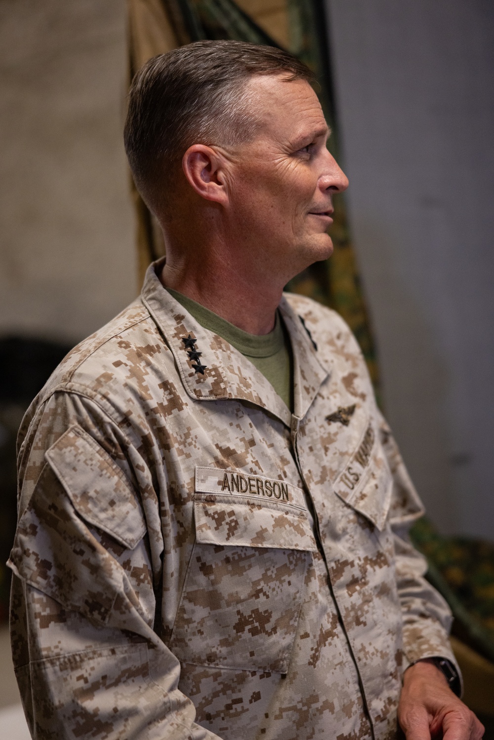 Commander of Marine Forces Reserve Visits Reserve Marines at ITX 3-25