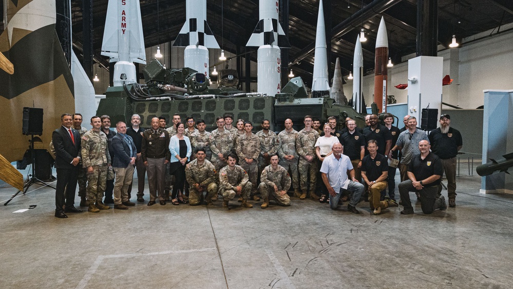 DE M-SHORAD Induction Ceremony