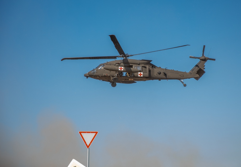 Hot Loading Training for 2CR medics during Saber Guardian 25