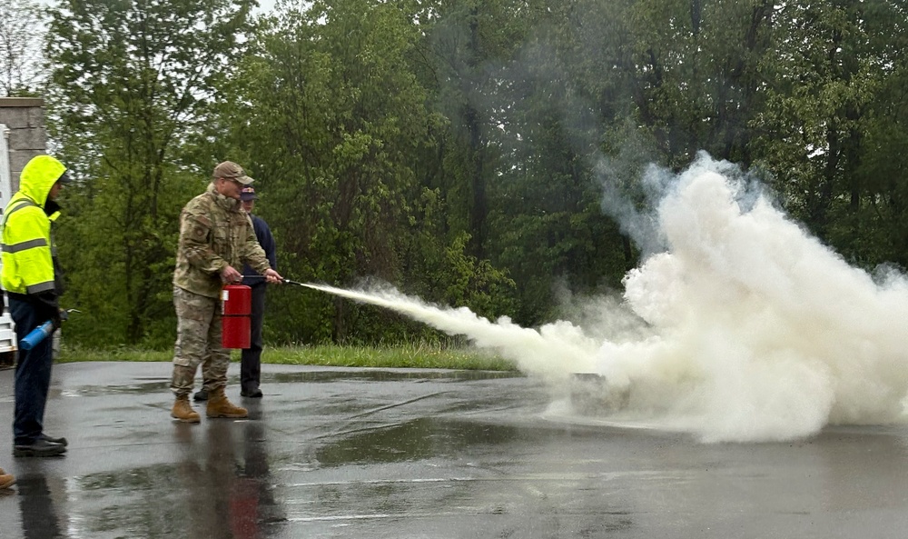 Fired Up for Safety: 258th Trains with Richland’s Bravest