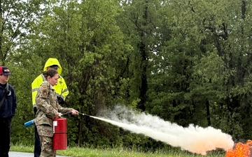 Fired Up for Safety: 258th Trains with Richland’s Bravest