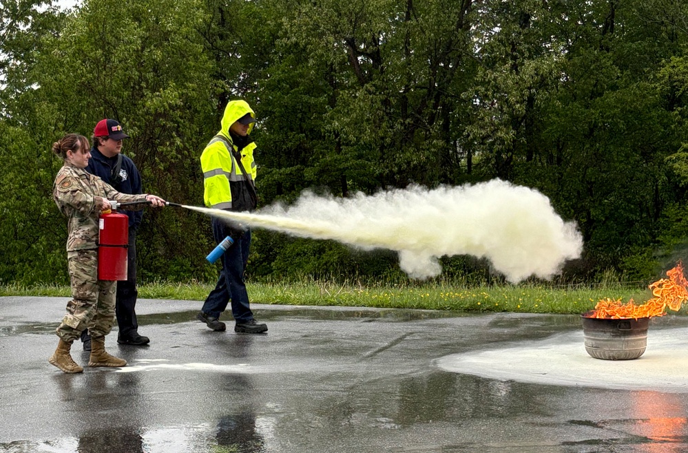 Fired Up for Safety: 258th Trains with Richland’s Bravest