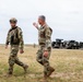 Lt. Gen. Charles Costanza visits Soldiers in Hungary during Saber Guardian 25