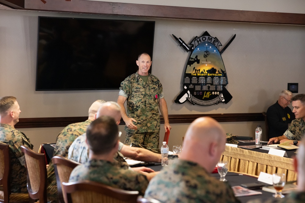 SgtMaj Gnecco Awarded Legion of Merit for Excellence in Service to MCIEAST