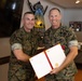 SgtMaj Gnecco Awarded Legion of Merit for Excellence in Service to MCIEAST