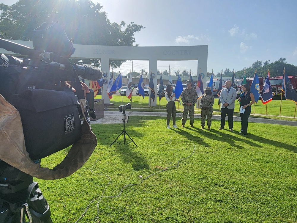 Fort Buchanan Celebrates 250th Army Birthday with Live TV Show Transmission from the Installation