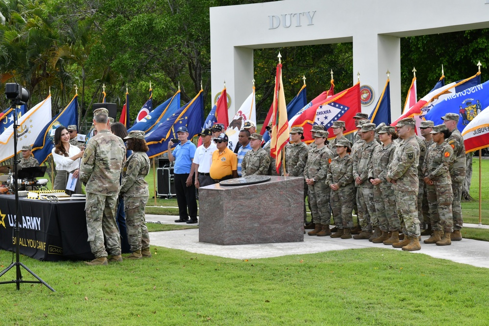 Fort Buchanan Celebrates 250th Army Birthday with Live TV Show Transmission from the Installation