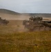 2CR Soldiers join Spanish and Hungarian Defense Forces for a multinational live-fire demonstration during Saber Guardian 25