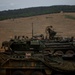 2CR Soldiers join Spanish and Hungarian Defense Forces for a multinational live-fire demonstration during Saber Guardian 25