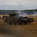 2CR Soldiers join Spanish and Hungarian Defense Forces for a multinational live-fire demonstration during Saber Guardian 25