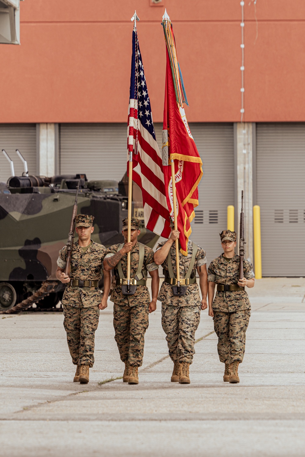 2d AA Bn Change of Command Ceremony