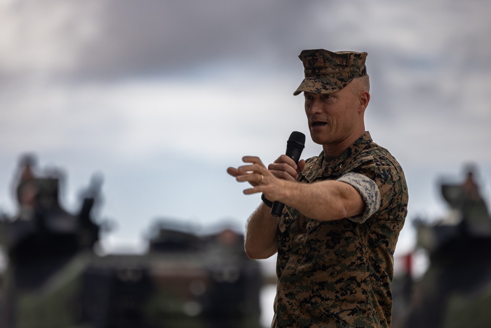 2d AA Bn Change of Command Ceremony
