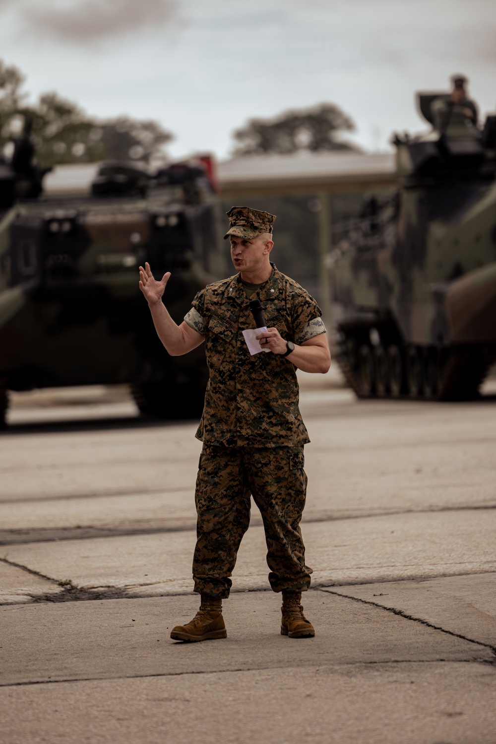 2d AA Bn Change of Command Ceremony
