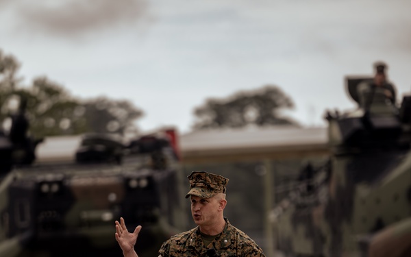 2d AA Bn Change of Command Ceremony