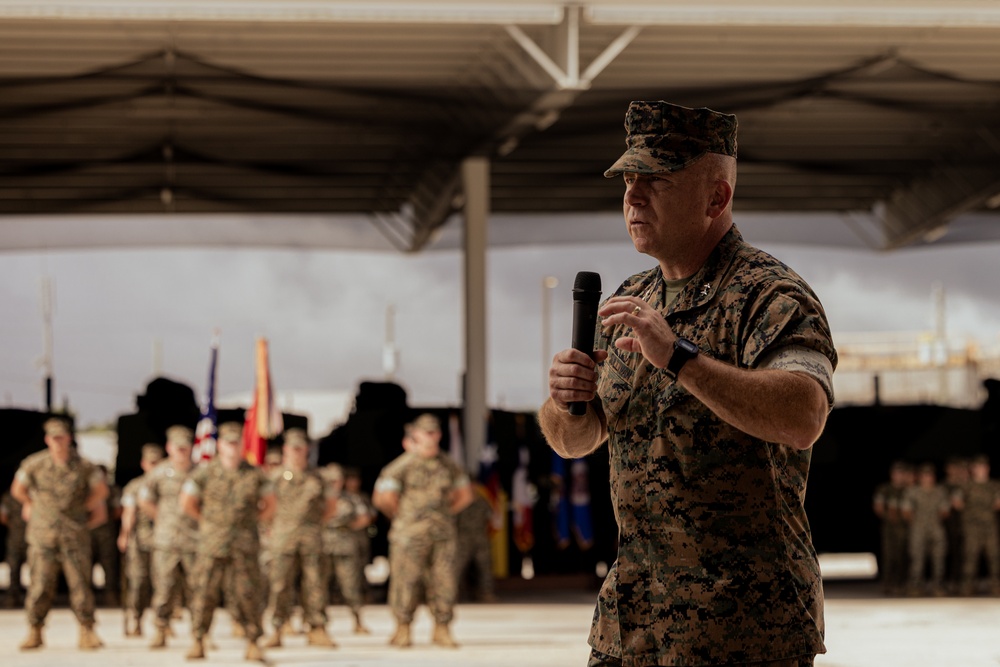 2d AA Bn Change of Command Ceremony