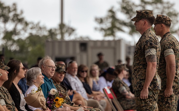 2d AA Bn Change of Command Ceremony