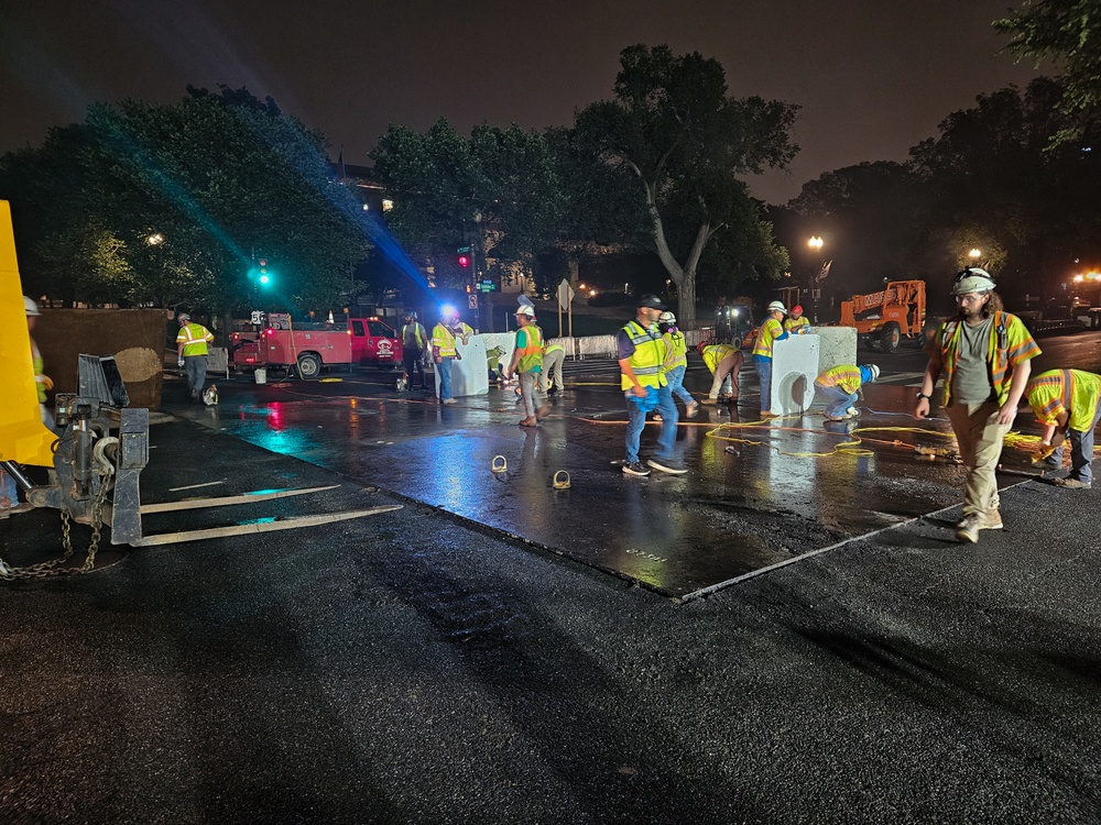 U.S. Army Corps of Engineers begins removal of protective roadway plates, assessments of damage mitigation plan