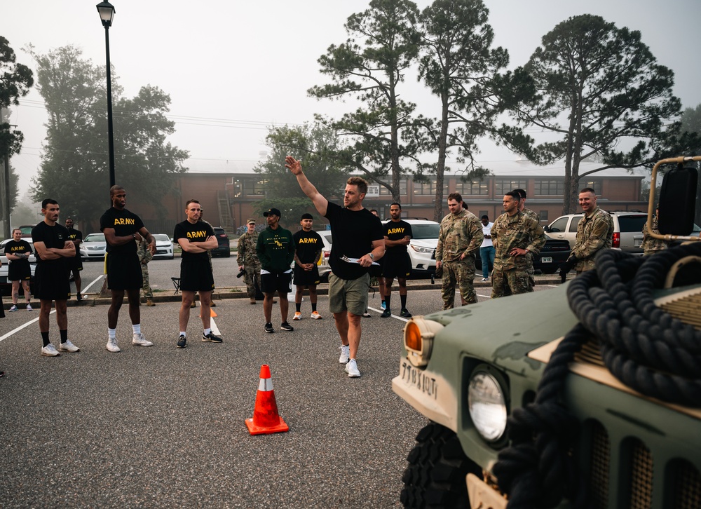 Muscle Meets Machine: Soldiers Race for Fastest Time